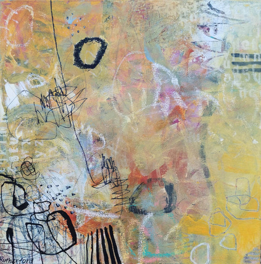 Yellow Series #1 - 'Pop the Corks, We're Celebrating !'