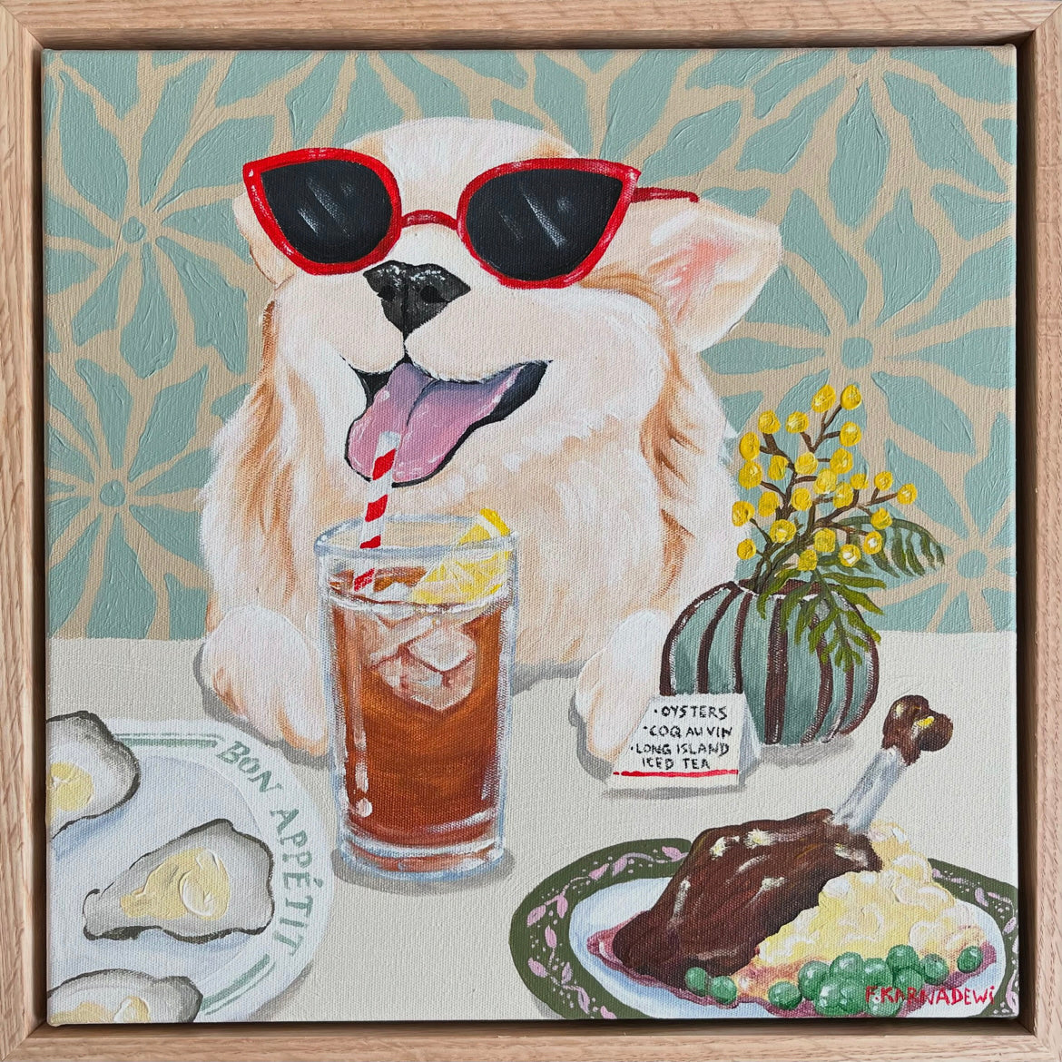 Garden Party - the Cool-kid Corgi