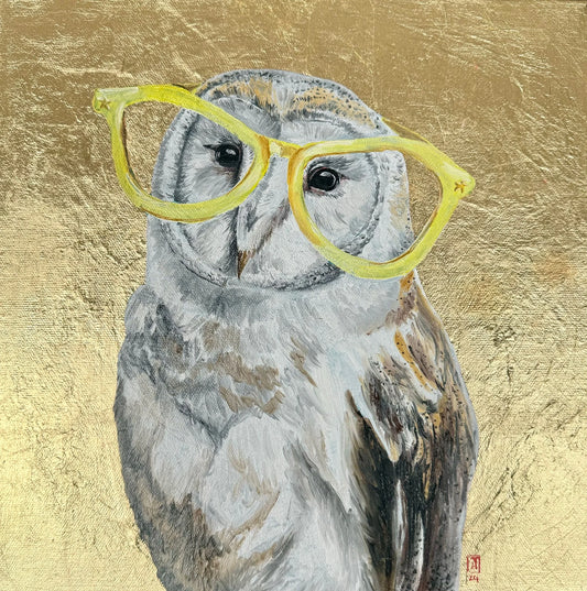 Gag Glasses- Owl