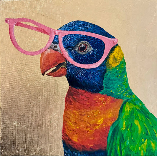 Gag Glasses- Lorikeet