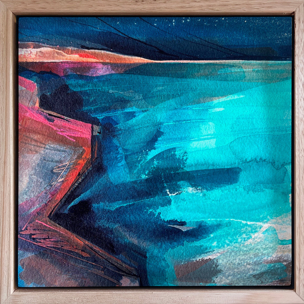 Constructed coastline