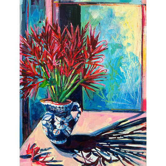 Loule Blue and Queensland Red