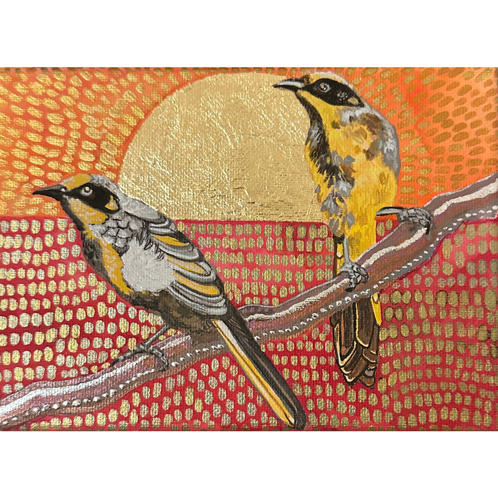 Honey lovers at sunset