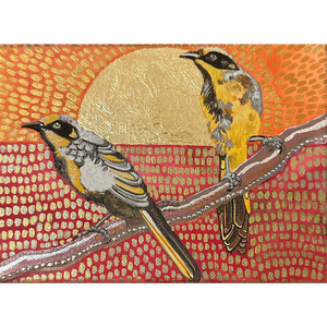 Honey lovers at sunset