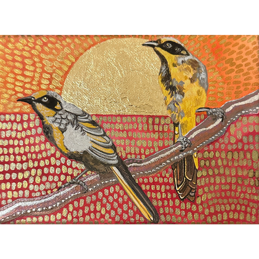 Honey lovers at sunset