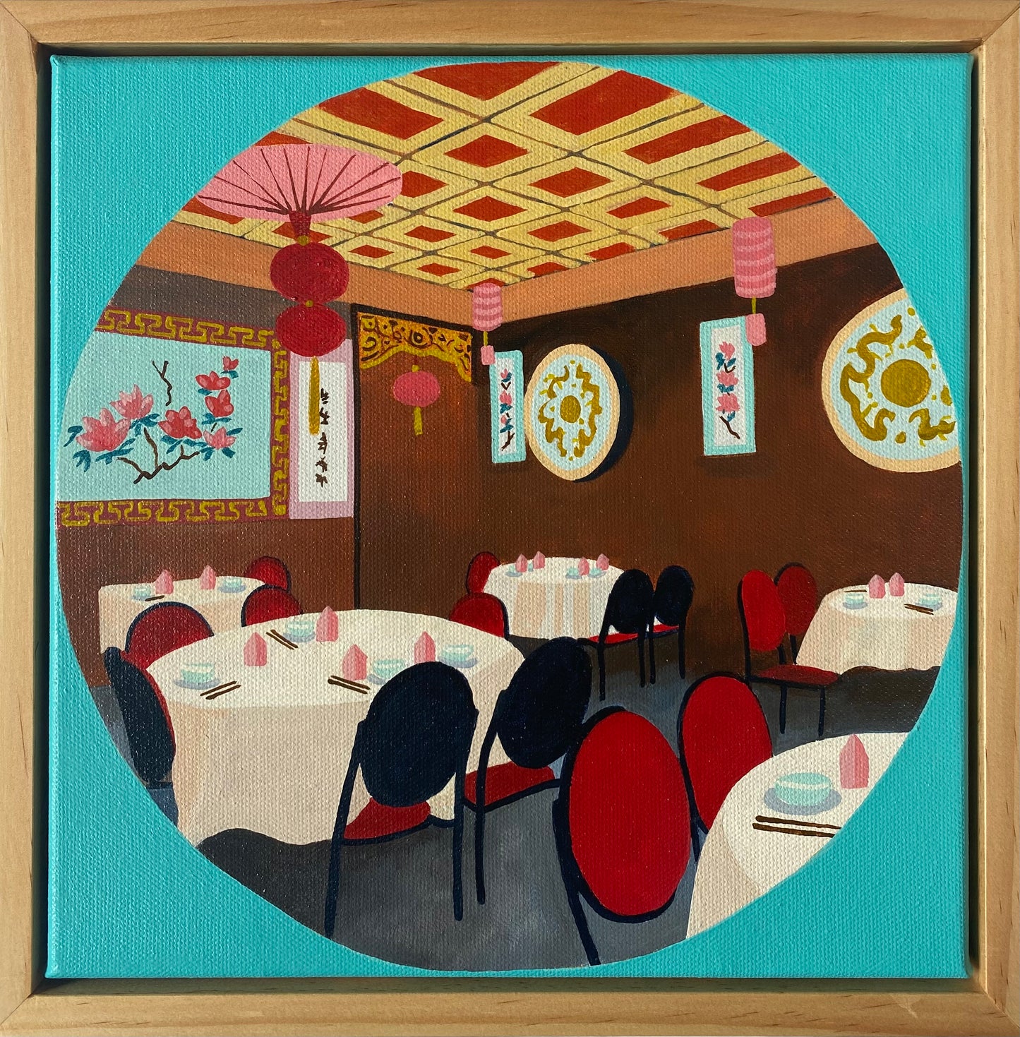 They do the best Mongolian Lamb