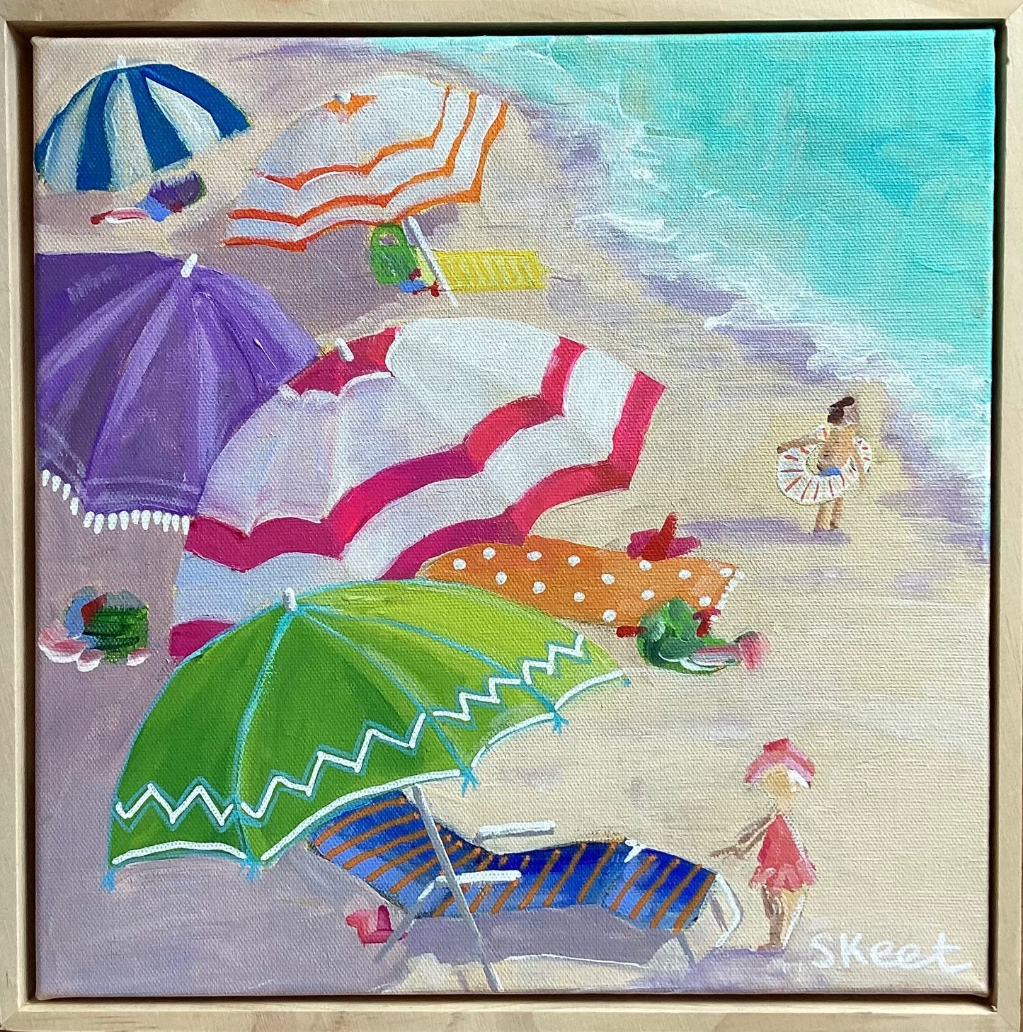 Umbrella's in the Sun 1