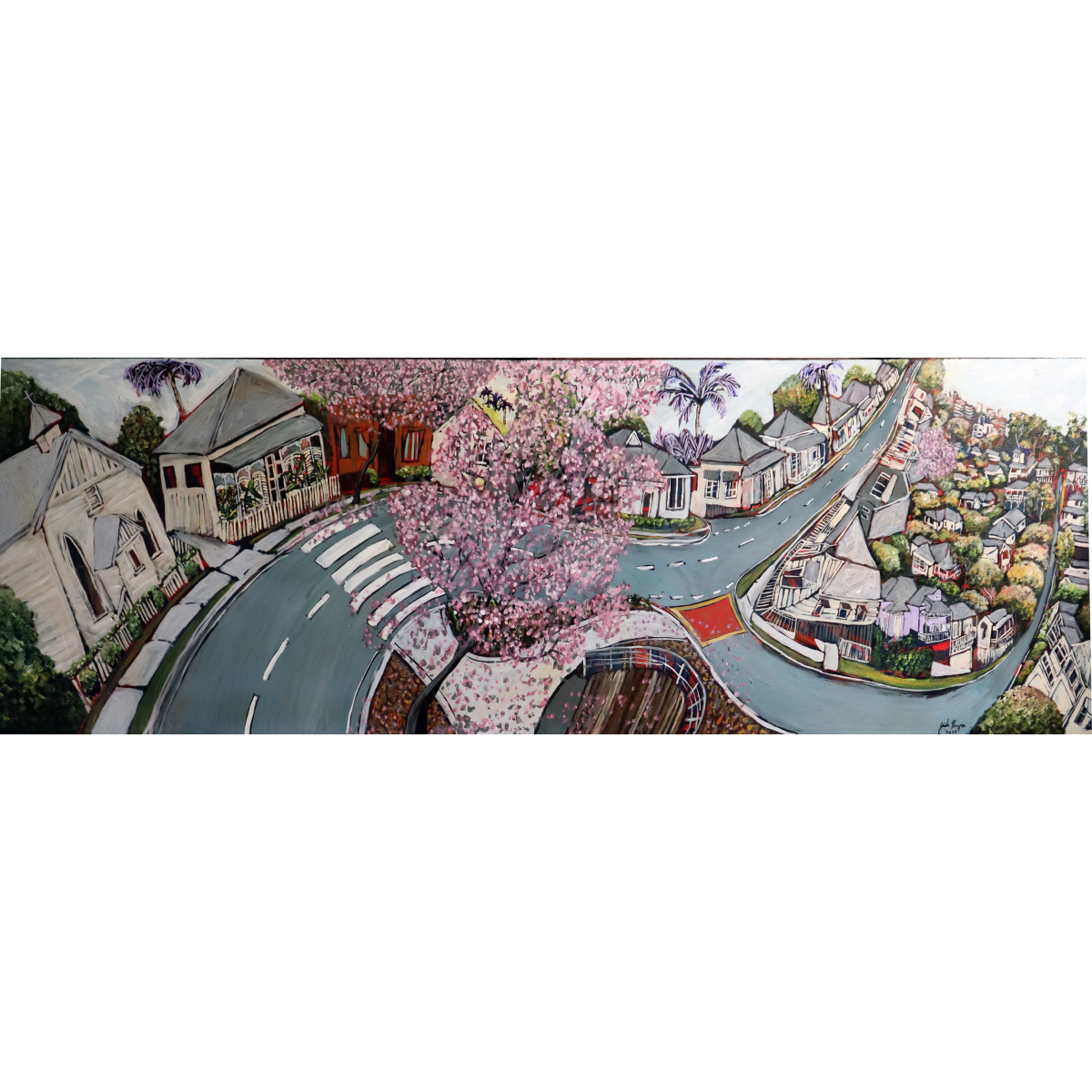 Cherry Blossoms on Latrobe Tce