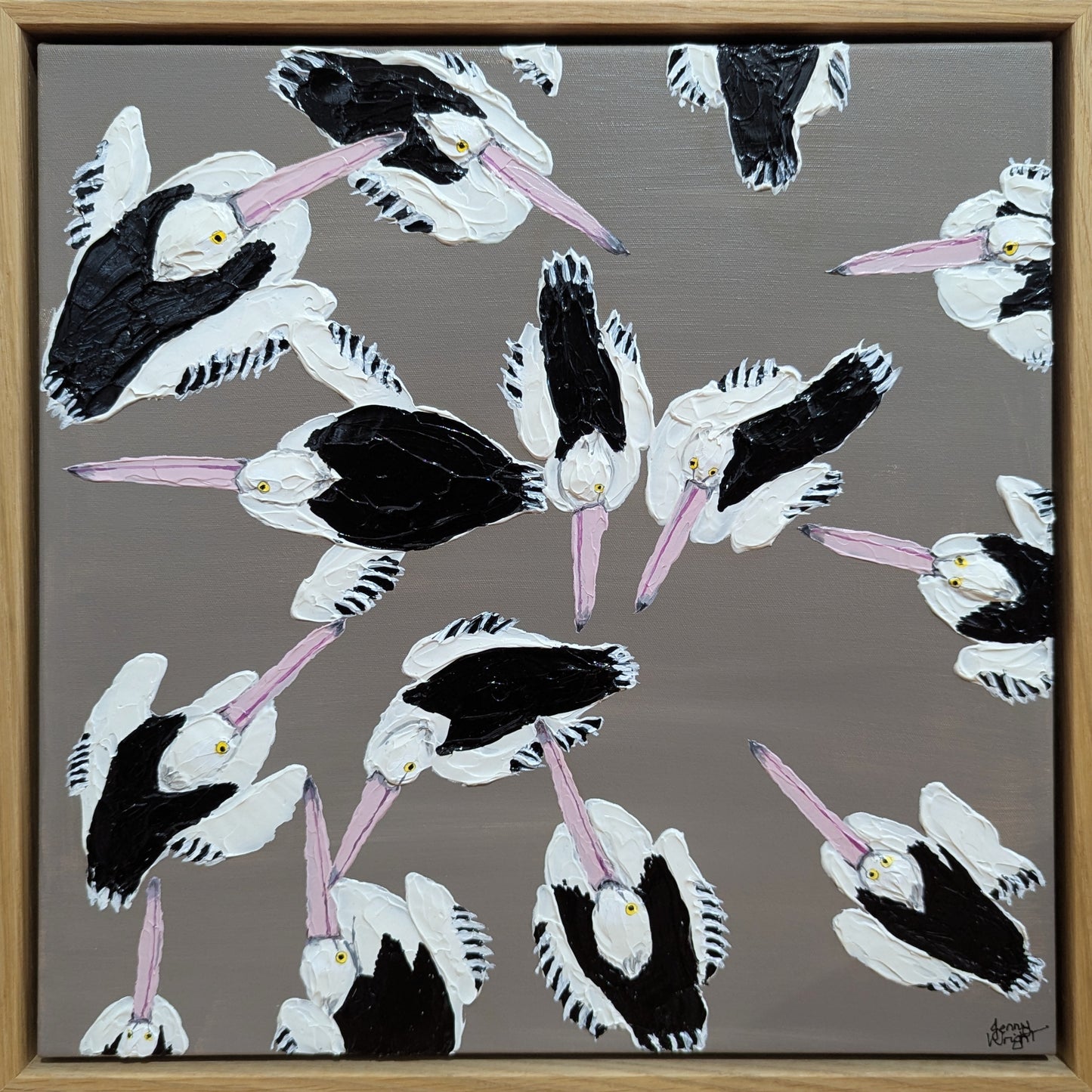 Pelicans on the Plains