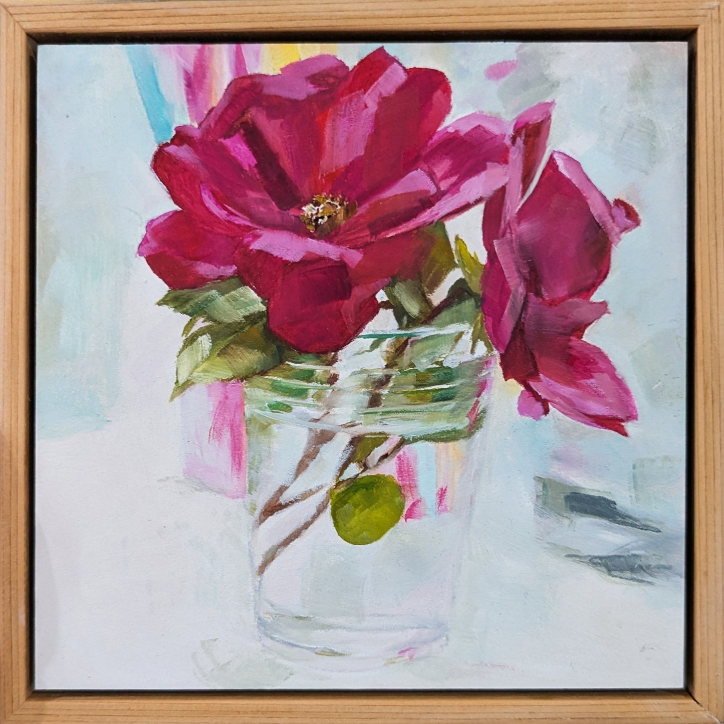 Rose in Glass