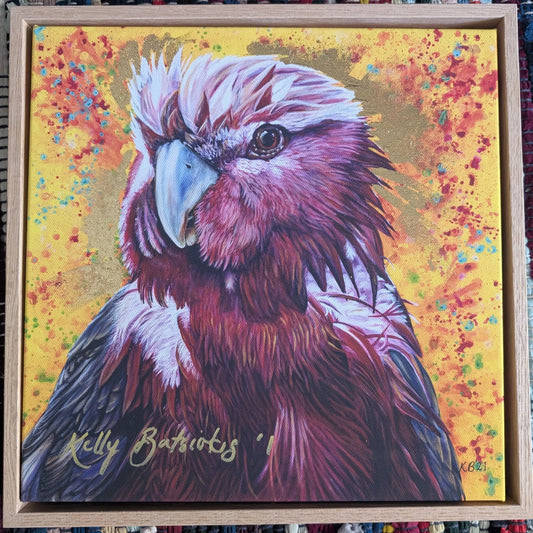 Wally the Galah - Embellished print #1