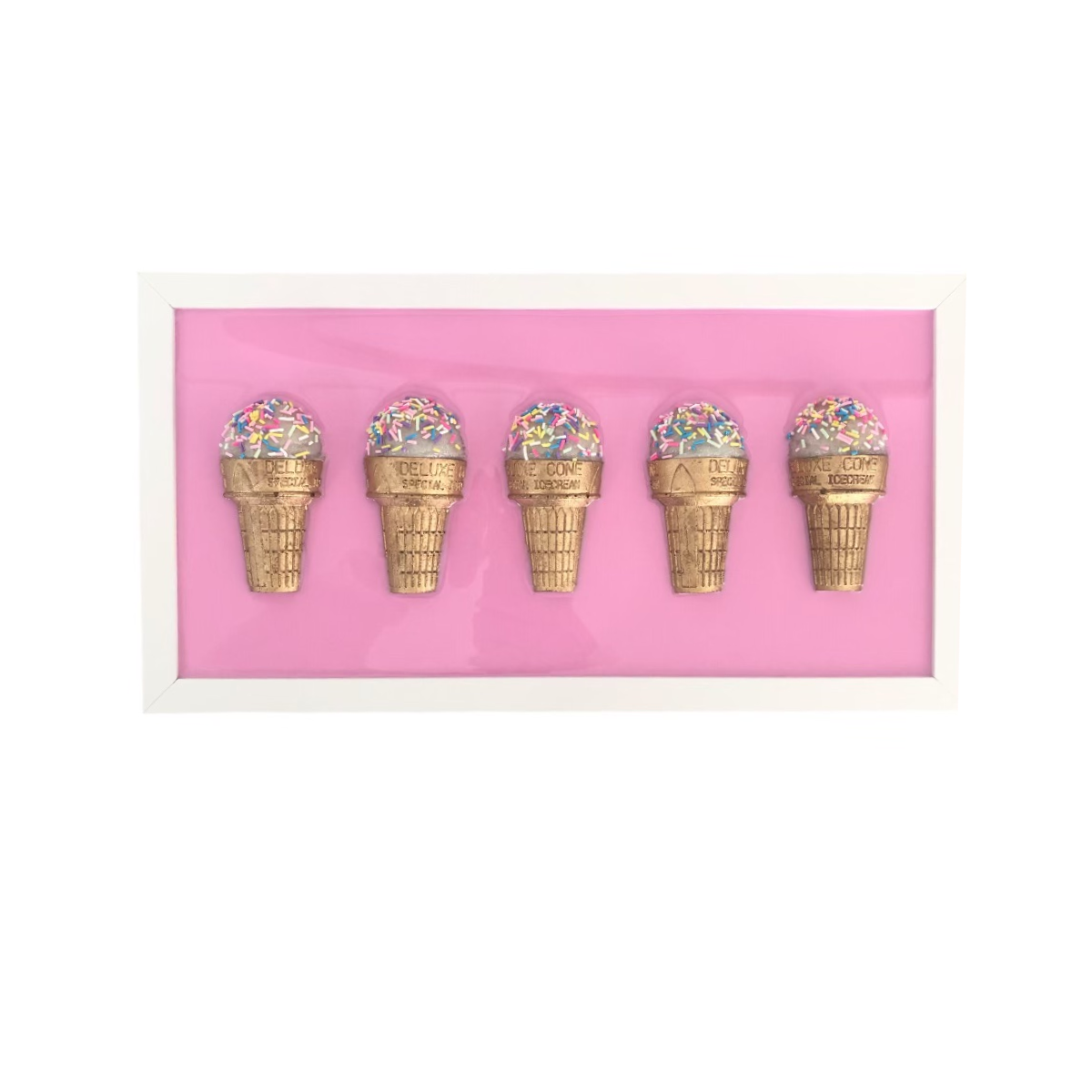 5 Icecreams (Pink)
