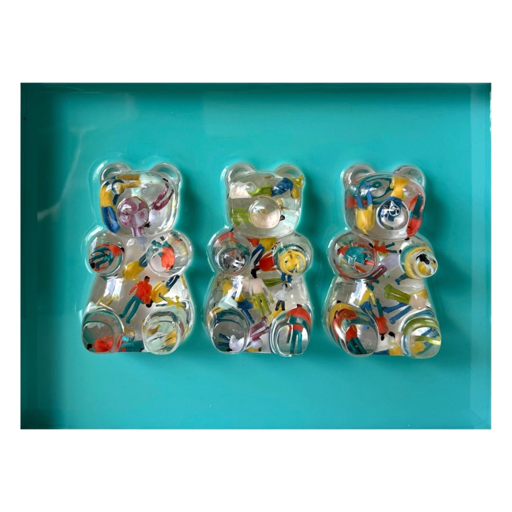 Gummy Bears Eat People - Aqua