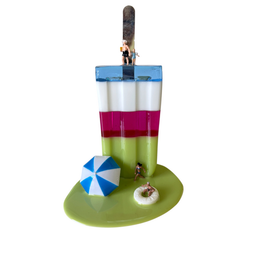 Tiny People - Melting Popsicles Sculpture 1