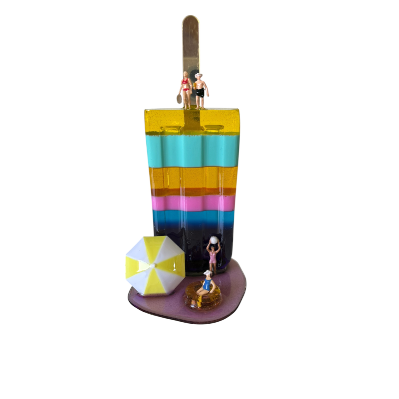 Tiny People - Melting Popsicles Sculpture 2