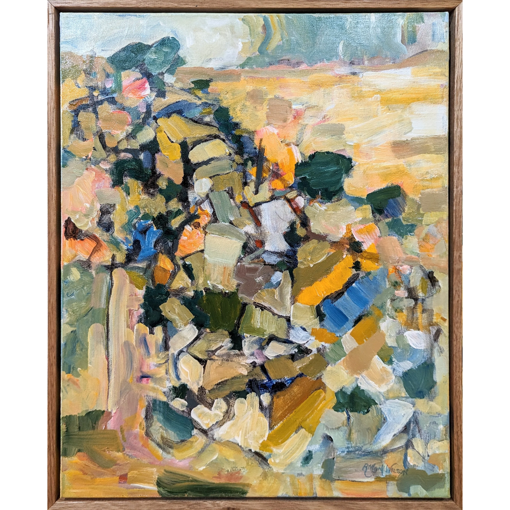 Landscape with Approaching Rain