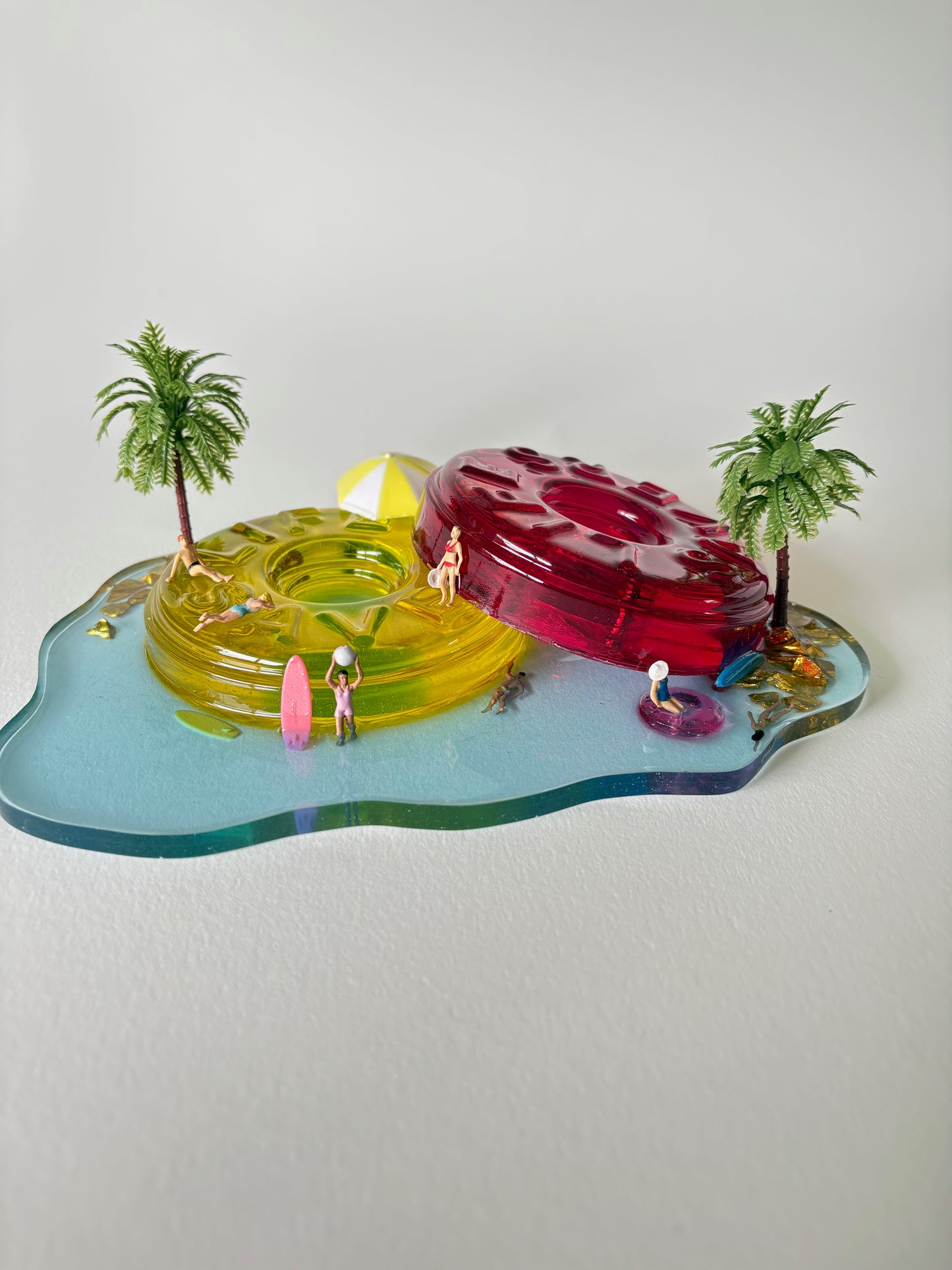 Lifesaver Island Sculpture 1
