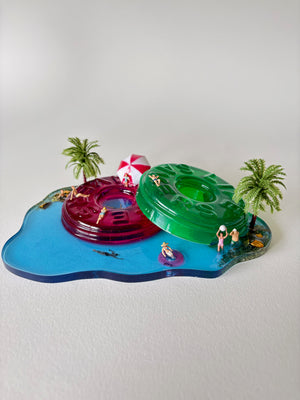 Lifesaver Island Sculpture 2