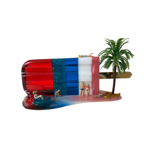 Tiny People - Melting Popsicles Sculpture 17