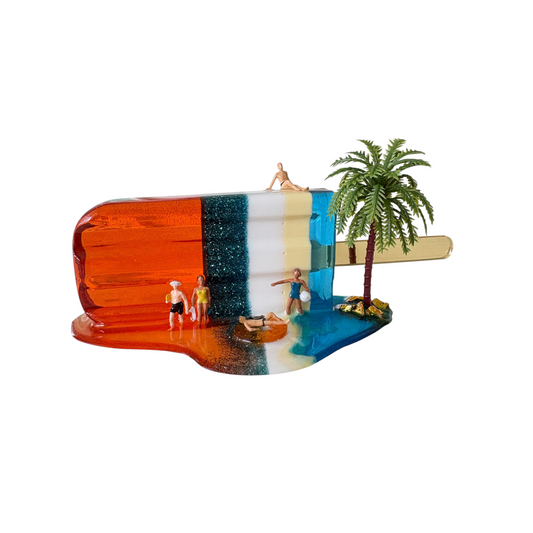 Tiny People - Melting Popsicles Sculpture 19