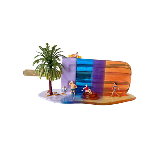 Tiny People - Melting Popsicles Sculpture 4