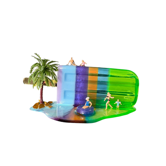 Tiny People - Melting Popsicles Sculpture 5