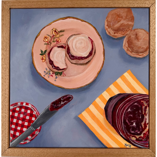 Scones with Jam and Cream