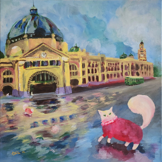 Melbourne Cats - Flinders Station