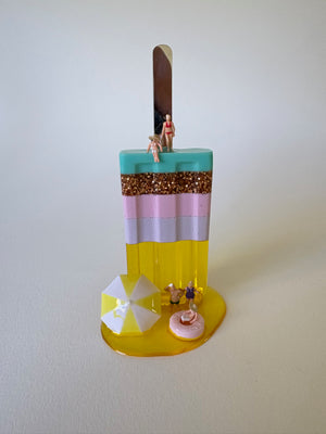 Melting Popsicle Sculpture 1