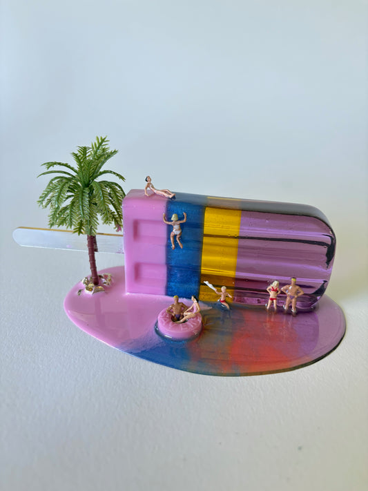 Melting Popsicle Sculpture 10