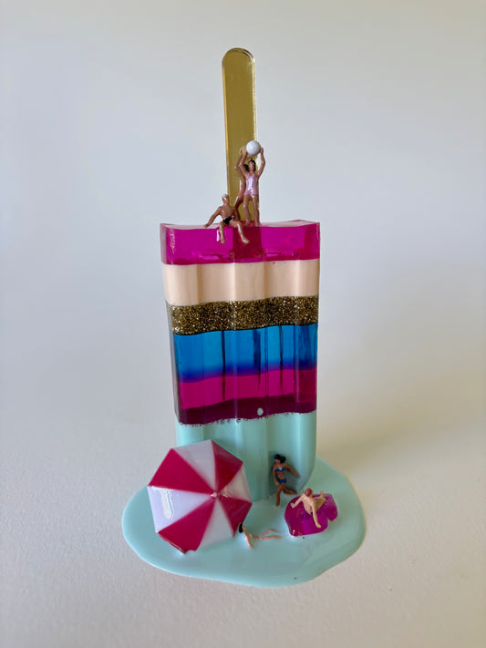 Melting Popsicle Sculpture 2