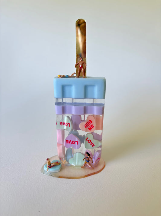 Melting Popsicle Sculpture 4