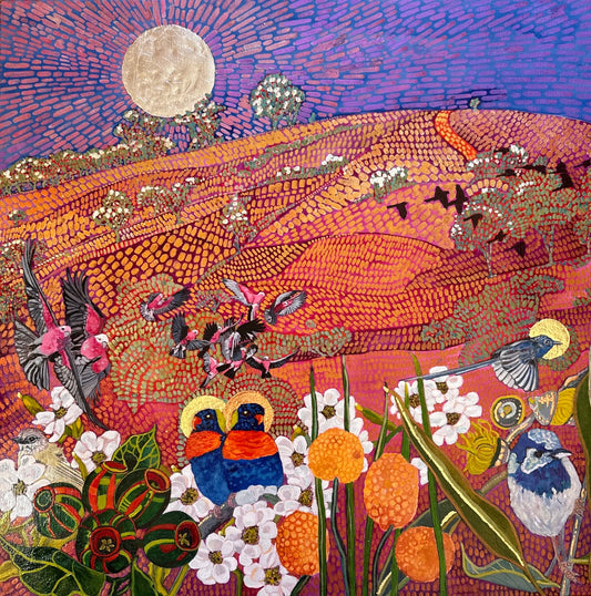 Moonrise over Wirraparinga