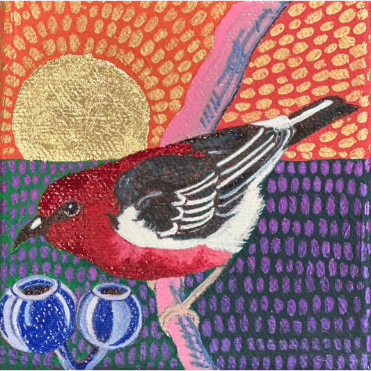 Mr Red under a Yan sun