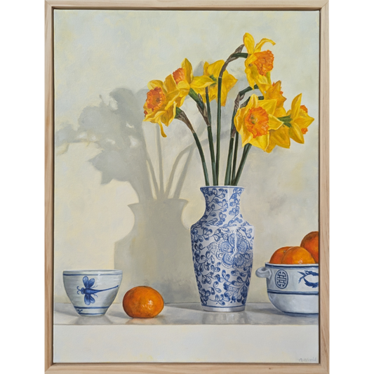 Daffodils and mandarins