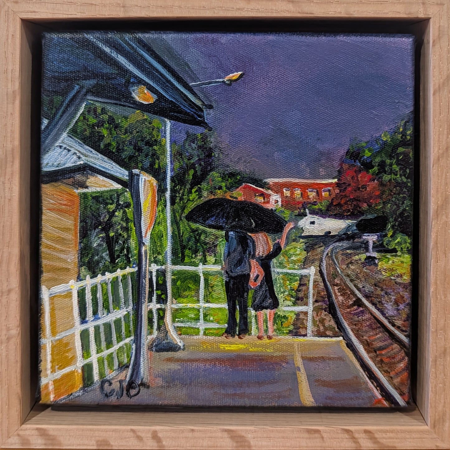 Goodbye at the Tracks
