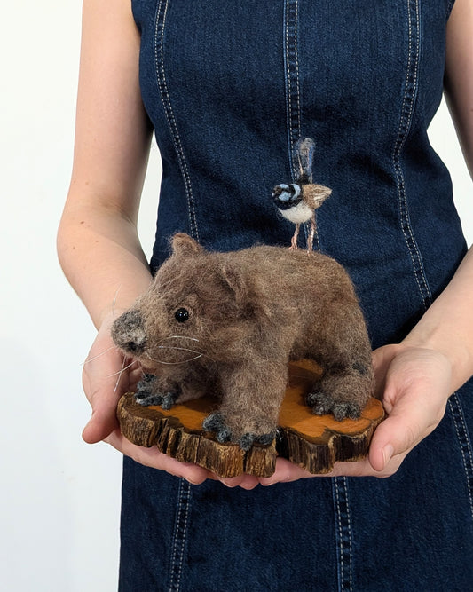 Wombat and friend