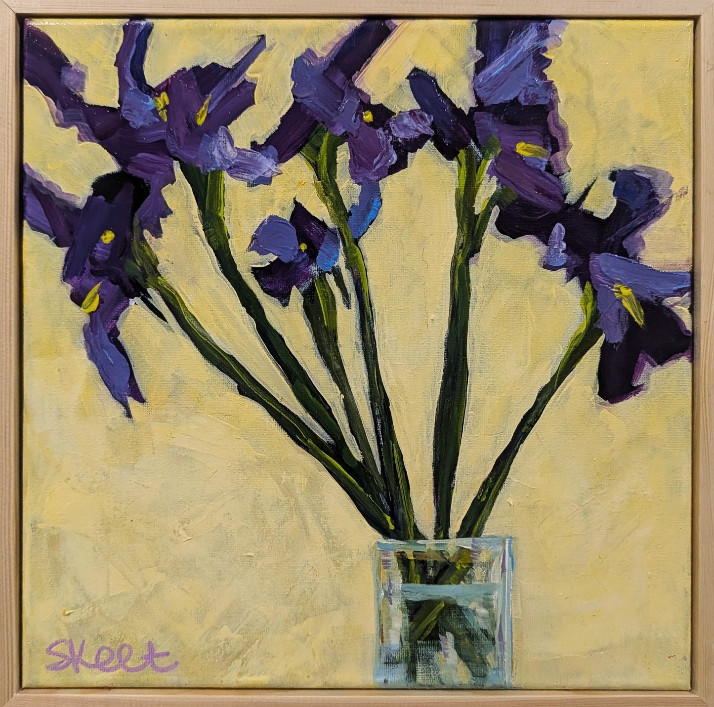 Iris in Vase