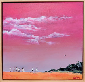 Crimson skies