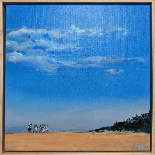Azure skies