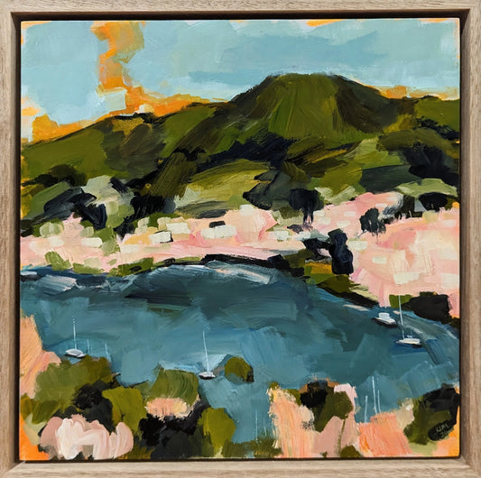 Hazel Reflections in the Blue I