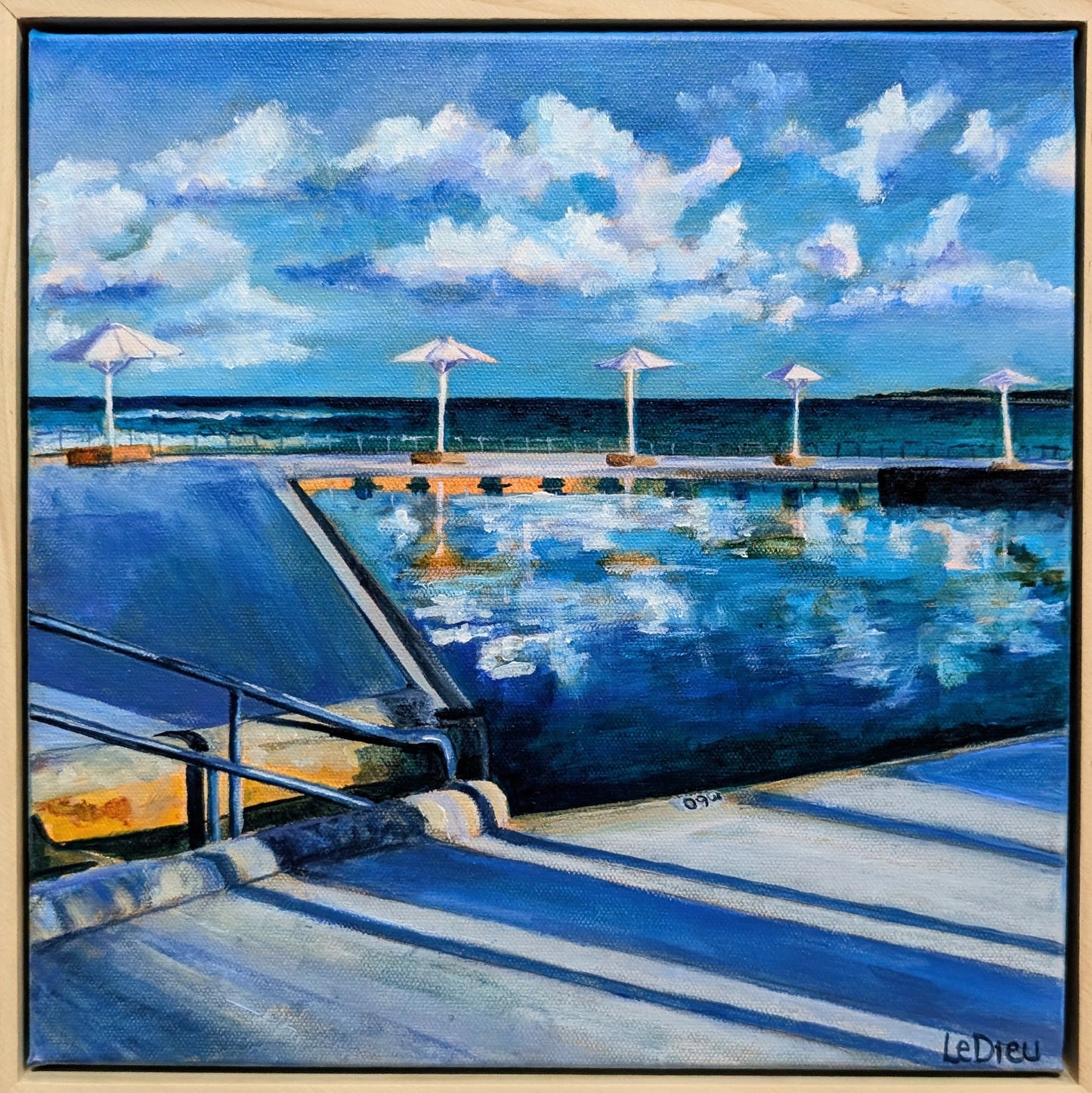 Poolside Reflections