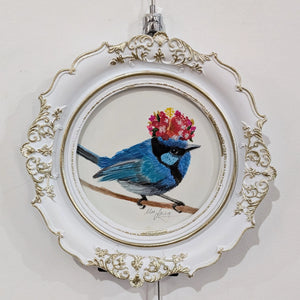 Fancy Feathers - Blue Fairy Wren #1