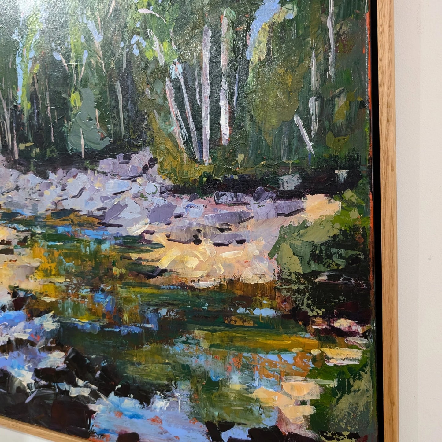 Dappled Light  On The Water