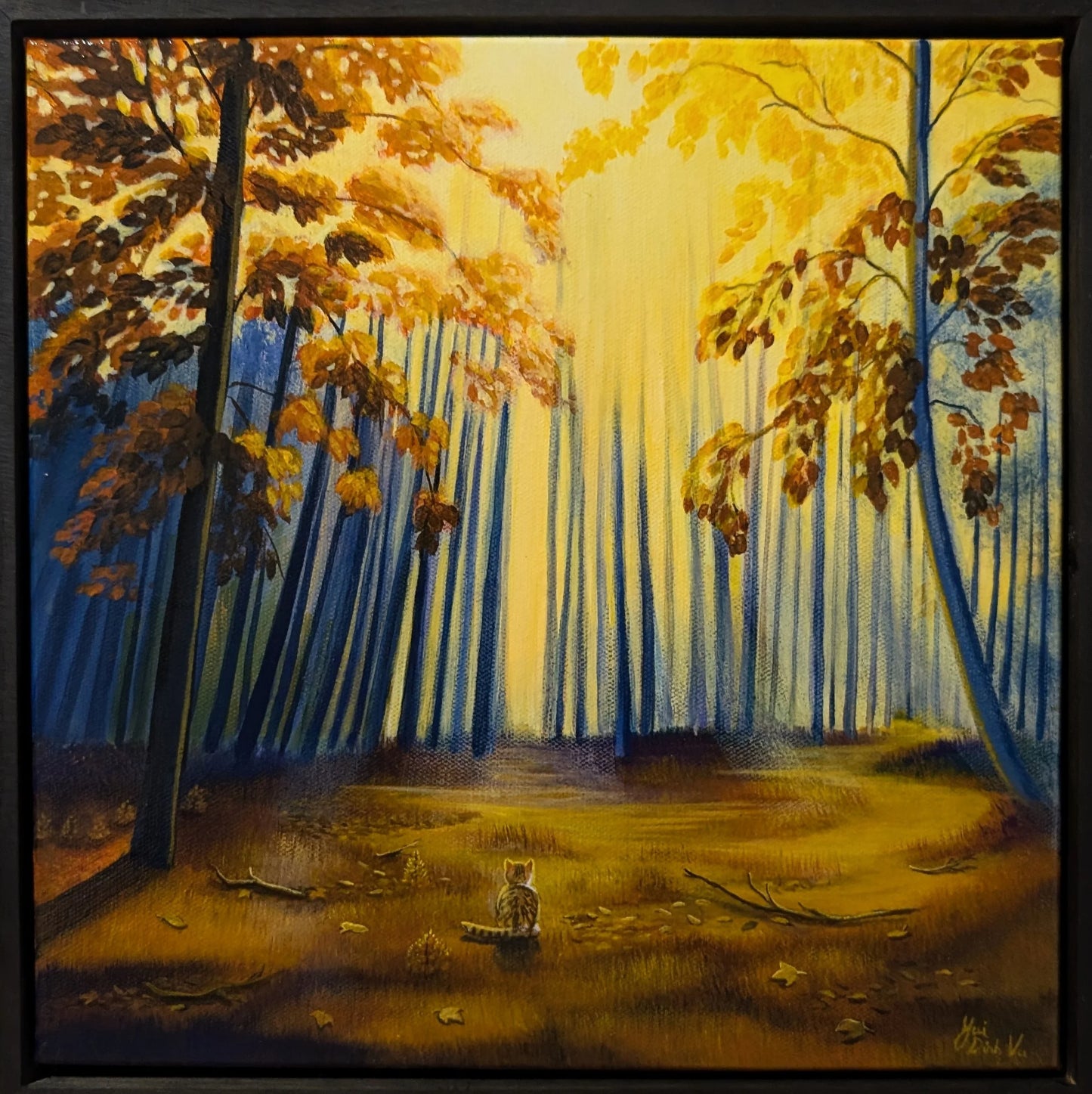 Basking in the autumn sun