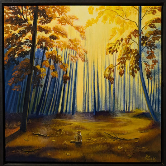 Basking in the autumn sun