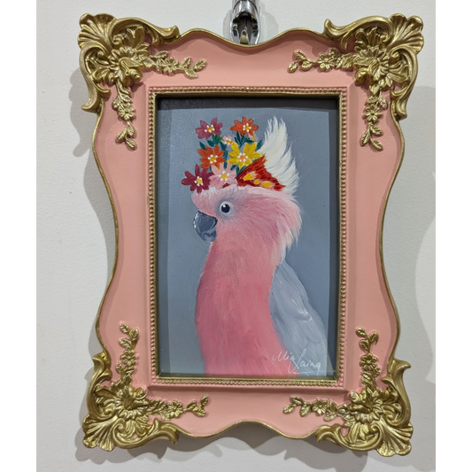 Fancy Feather - Pink Cockatoo