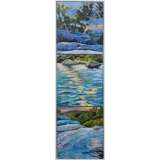 Triptych "Secret Waterhole" #1