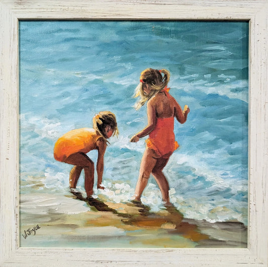 Marigolds on the beach