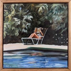 Reading Poolside